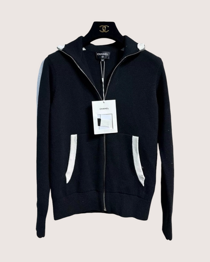 Chanel 25C Zip-Up Hoodie