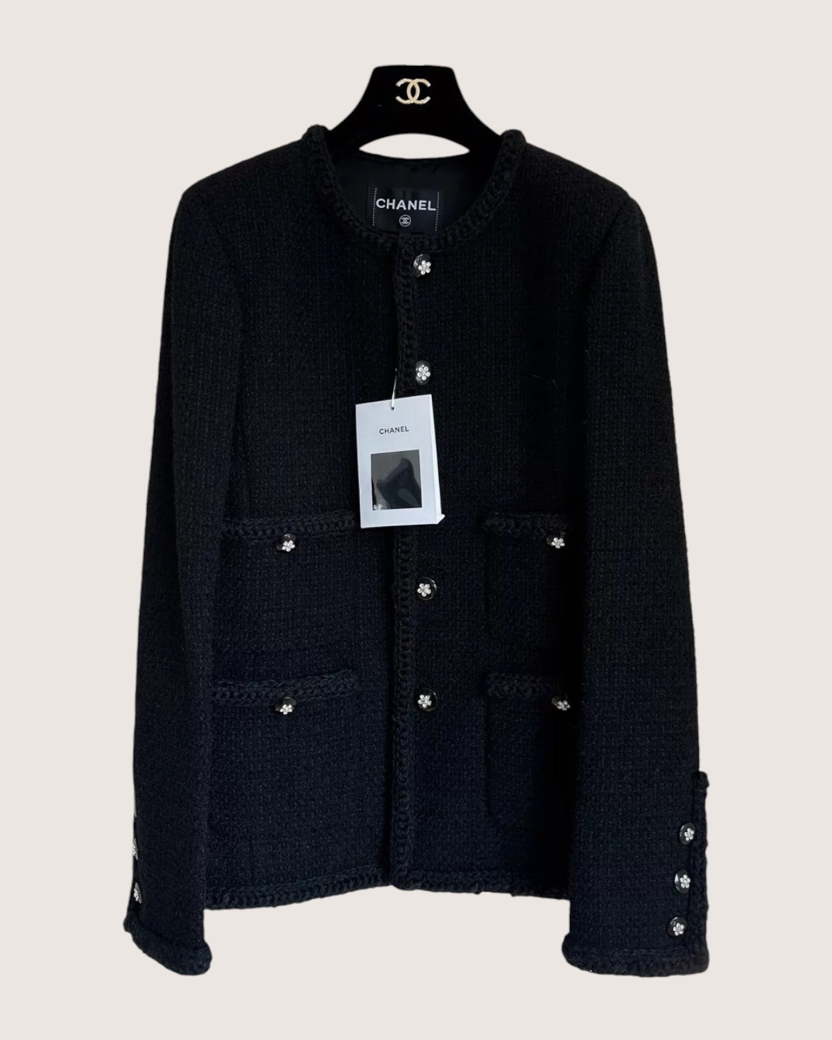 Chanel 23S Four-Pocket Tweed Jacket