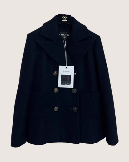 Chanel 18A Double-Breasted Blazer Jacket