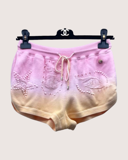 Chanel 24C Gradient Trousers Pink FR 36