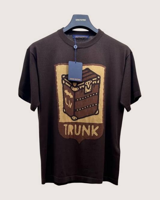 Louis Vuitton Trunk Graphic T-Shirt - Brown