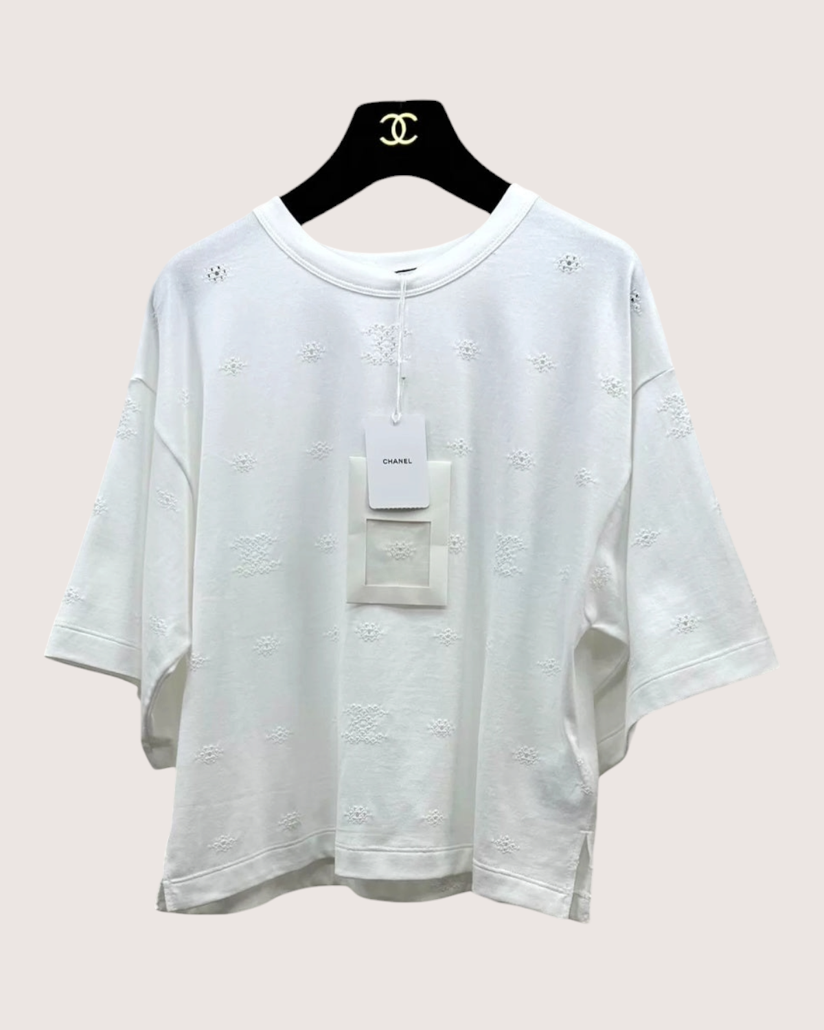Chanel 26P CC T-Shirt White FR 34