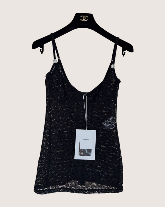 Chanel 21K Camisole Top - Black