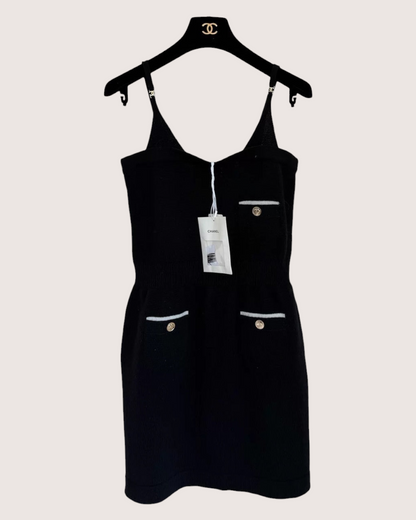 Chanel 25B Cashmere Mini Dress