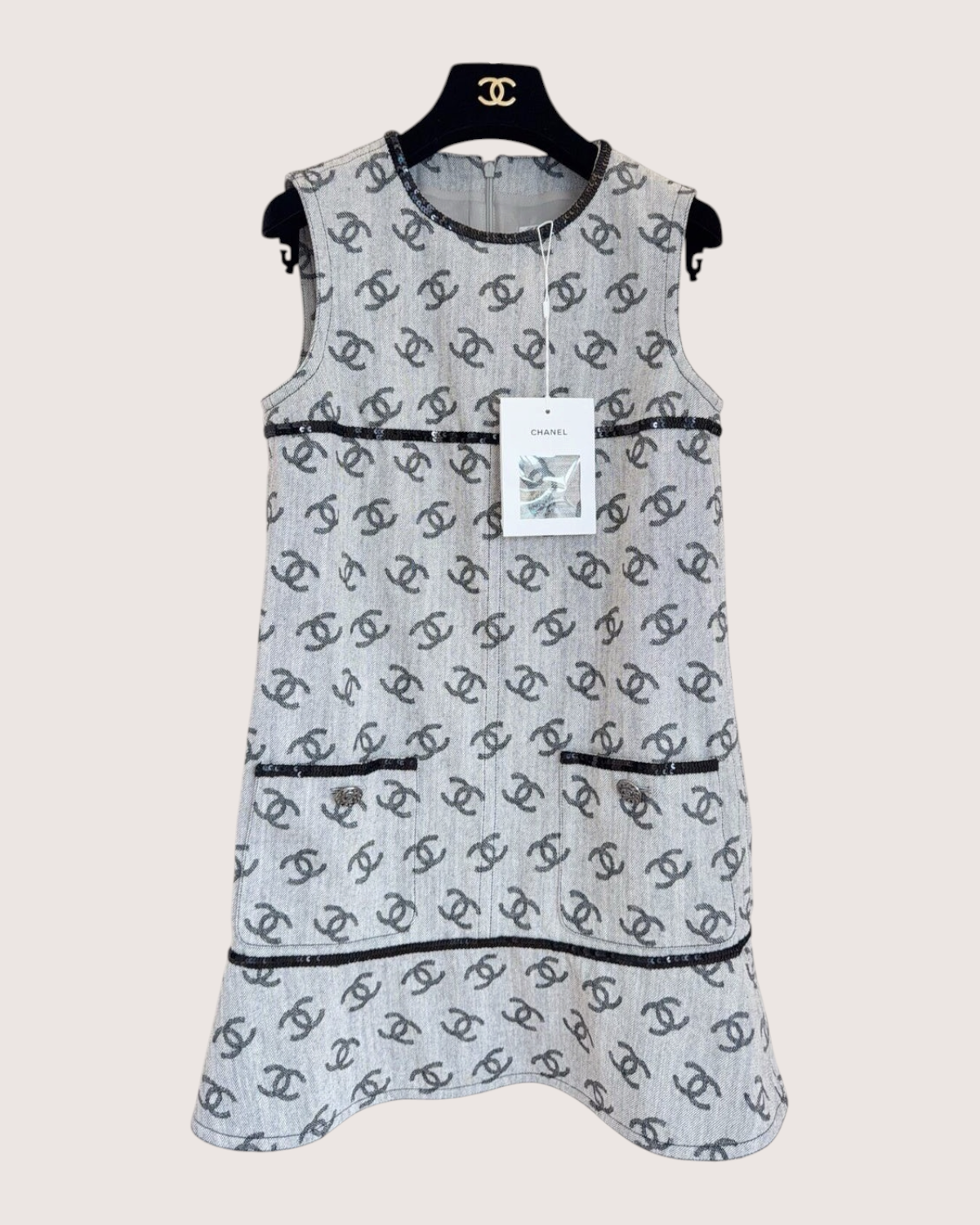 Chanel Denim Logo Dress – Reemawy