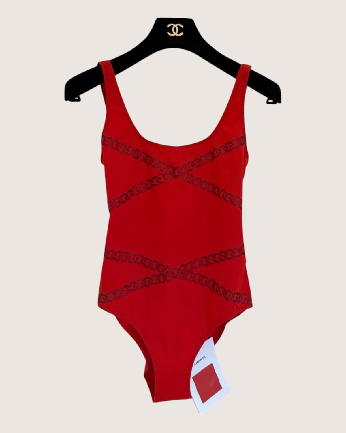 Chanel 20M Chain One-Piece Swimsuit