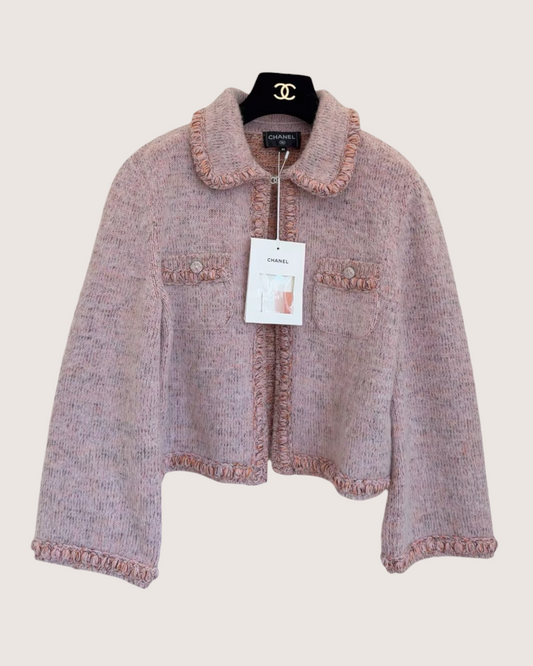 Chanel 25B Cashmere Cardigan FR 36