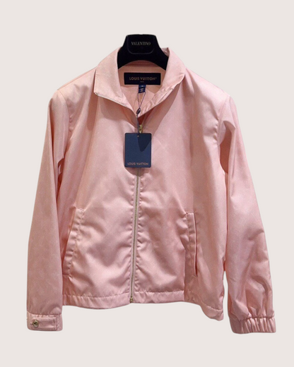 Louis Vuitton Monogram Zip-Up Jacket Pink FR 34