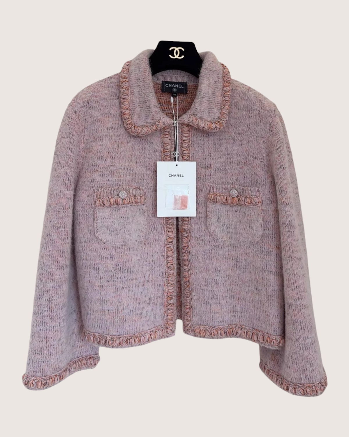 Chanel 25B Cashmere Cardigan