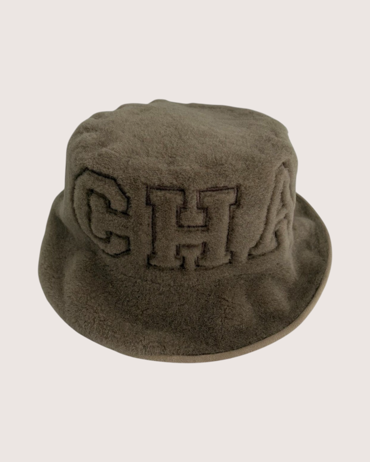 Chanel 24N Coco Neige Shearling Bucket Hat Brown One Size