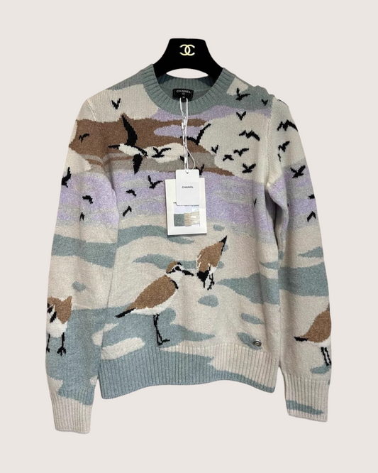 Chanel 24K Pastel Cashmere Sweater