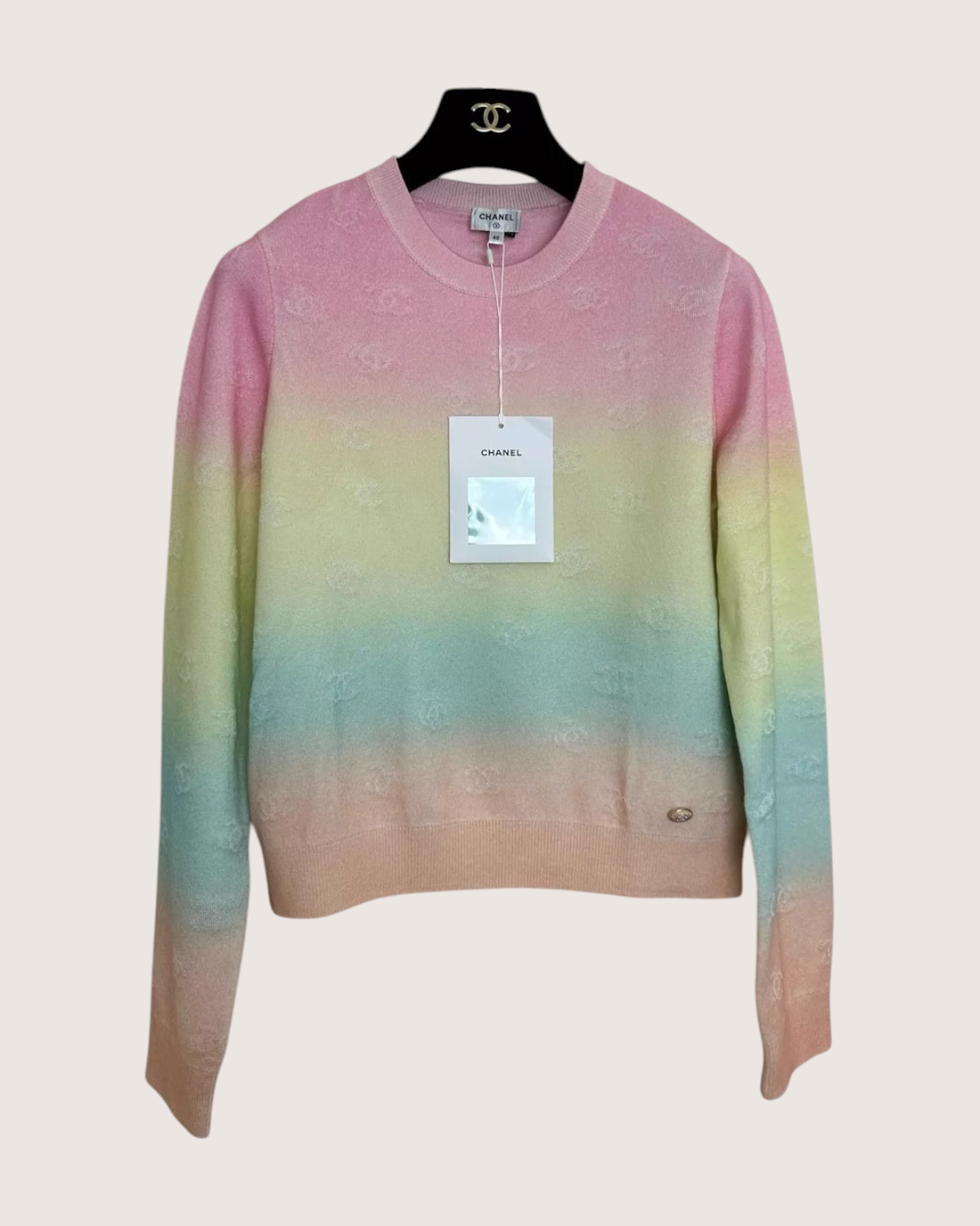 Chanel Logo Sweater