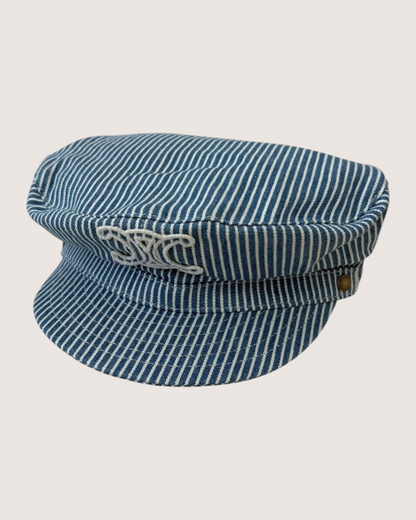 Celine Striped Hat Blue FR 40