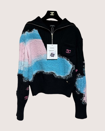 Chanel 22N Zipper Sweater