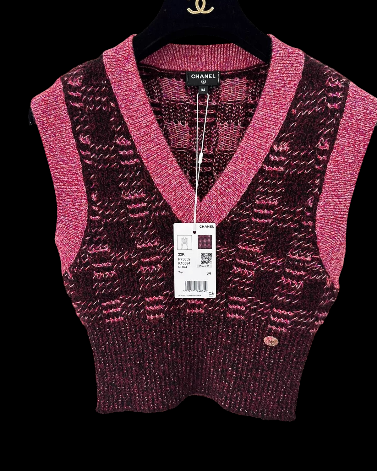 Chanel Cashmere Vest