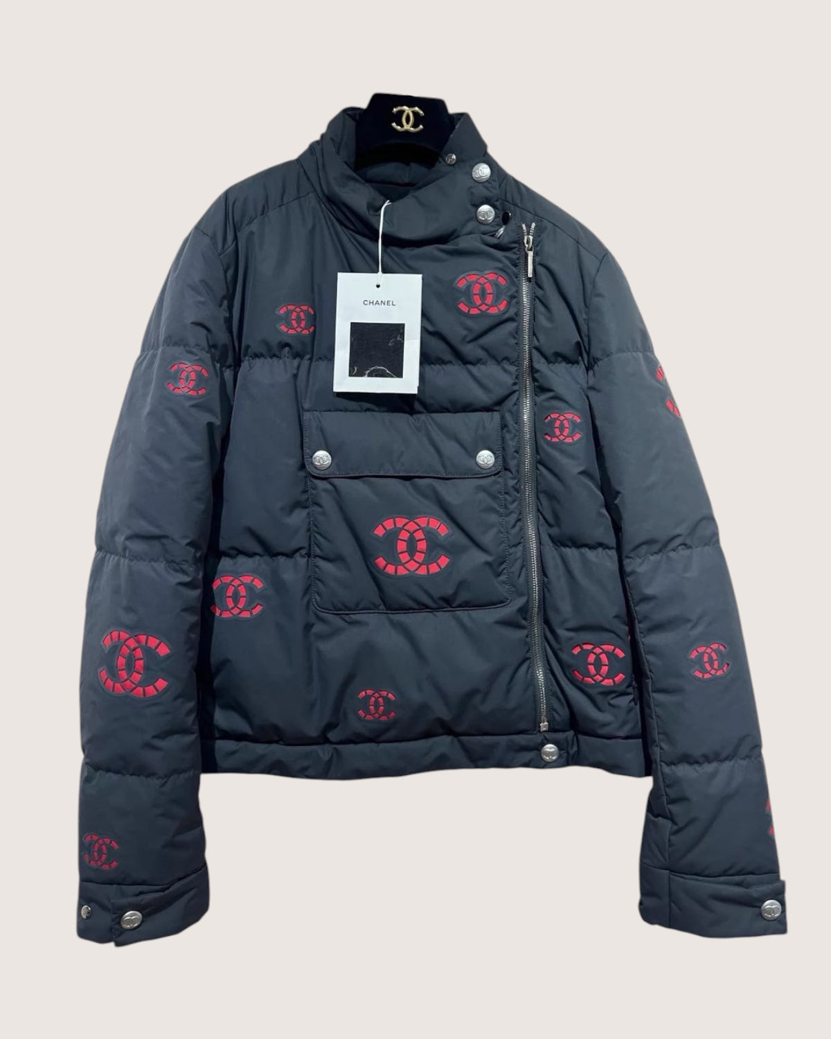 Chanel 21N CC Logo Puffer Jacket