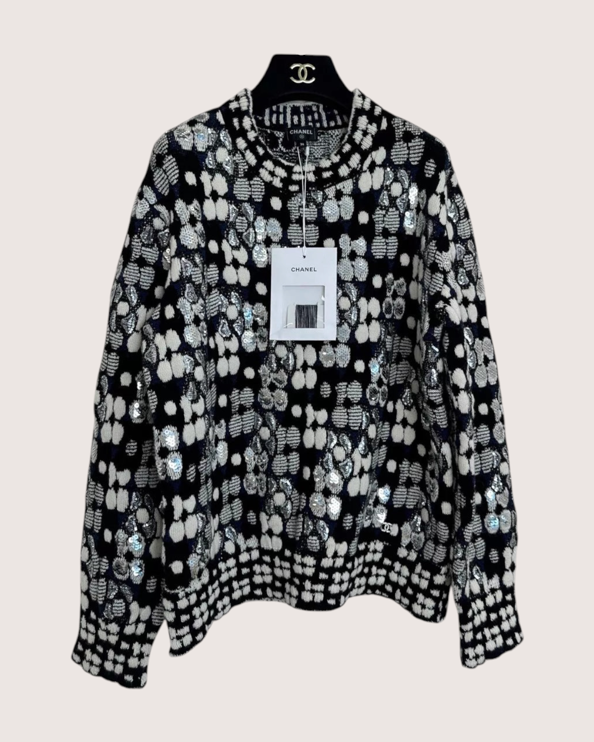 Chanel 23K Sequin Sweater