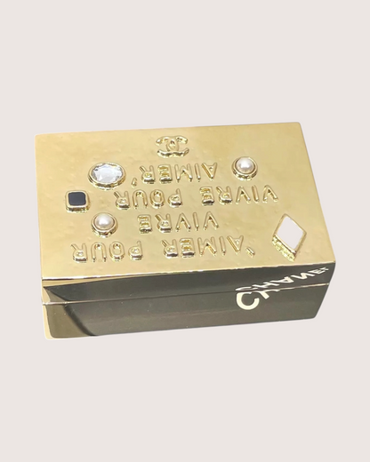 Chanel 26C VIC Jewelry Box Gold ["One Size"]