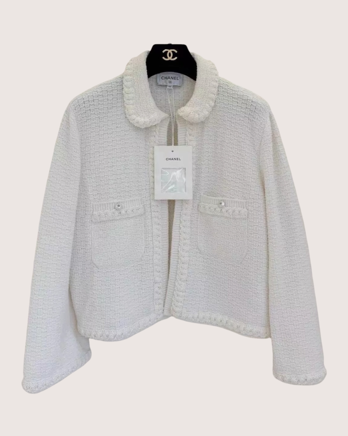Chanel 25P Collared Tweed Jacket
