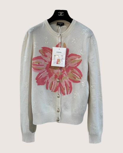 Chanel Sequin CC Cardigan