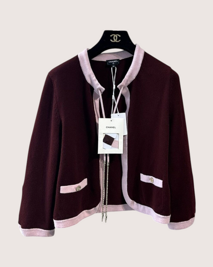 Chanel 25A Cashmere Cardigan