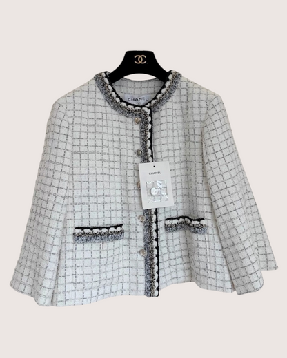 Chanel 25S Plaid Tweed Jacket