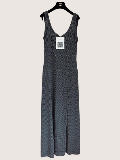 Chanel 24B CC Monogram Maxi Dress