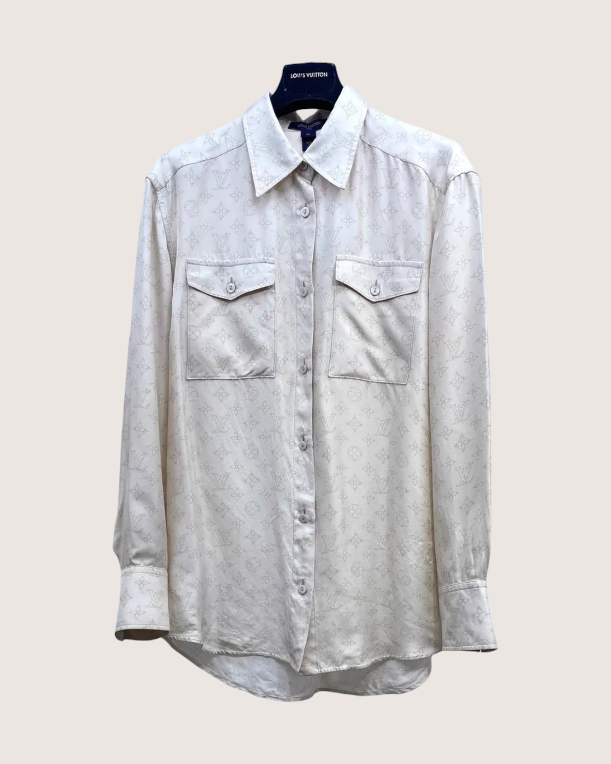 Louis Vuitton Monogram Silk Shirt