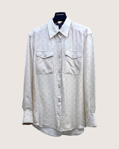 Louis Vuitton Monogram Silk Shirt
