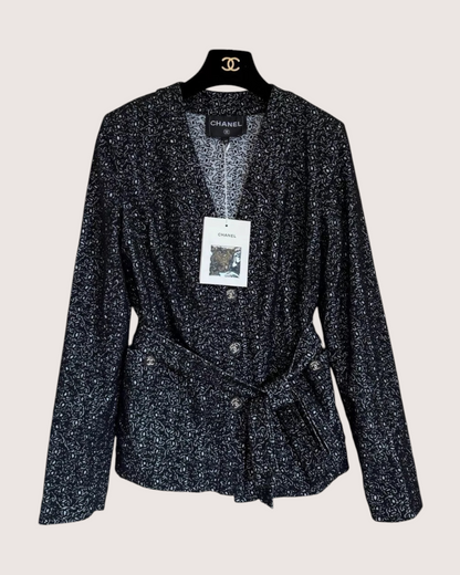 Chanel 25M Coco Beach Belted Jacket