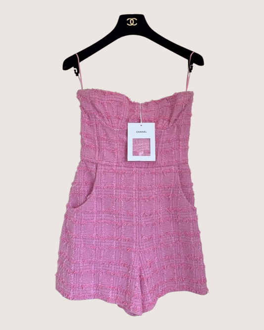 Chanel 23C Tweed Jumpsuit