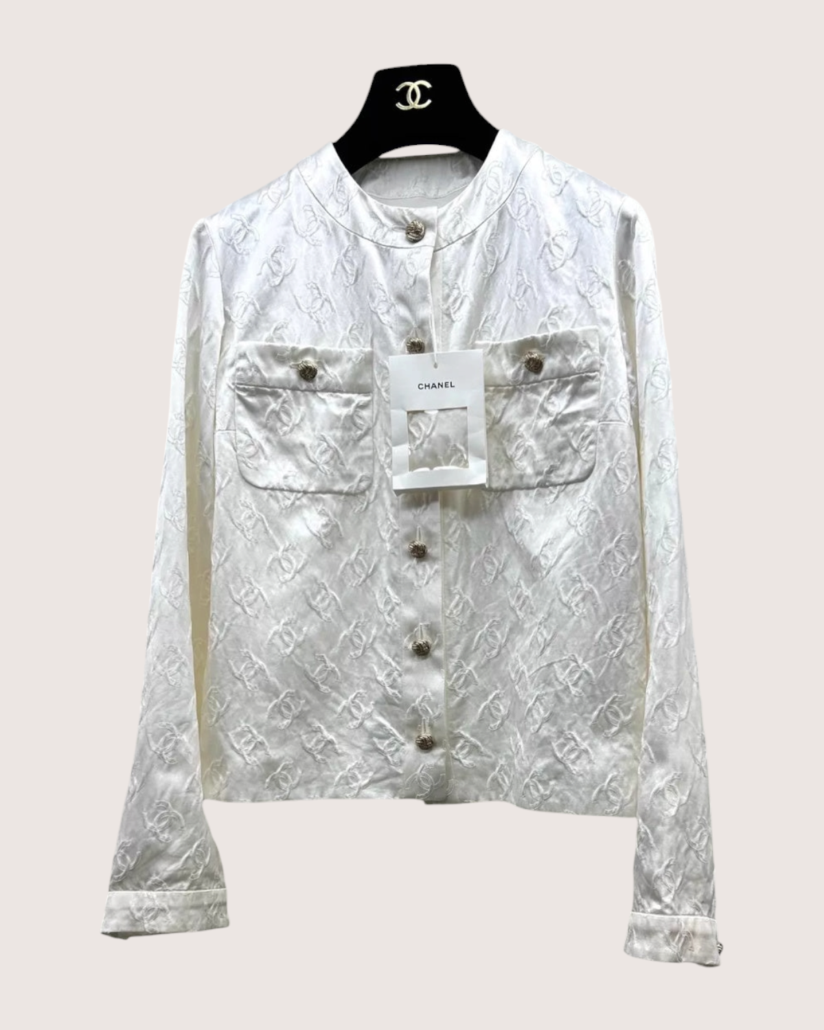 Chanel 25A Logo Jacket