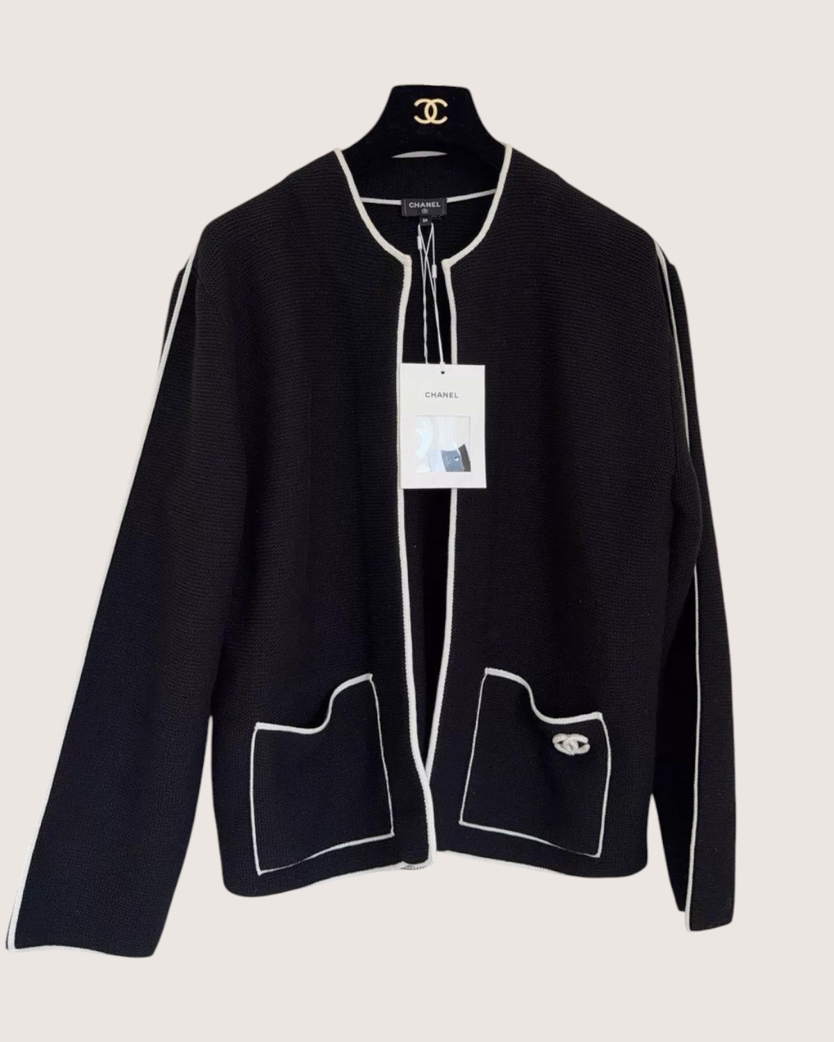Chanel 26S CC Logo Cardigan