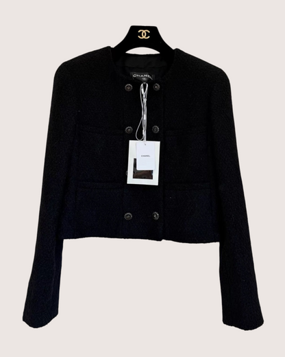 Chanel 25K Four-Pocket Cashmere Jacket