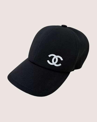 Chanel 25P CC Logo Hat Black One Size