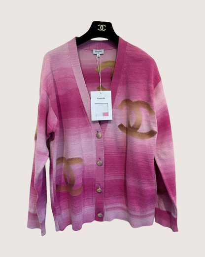 Chanel 24C CC Logo Cardigan