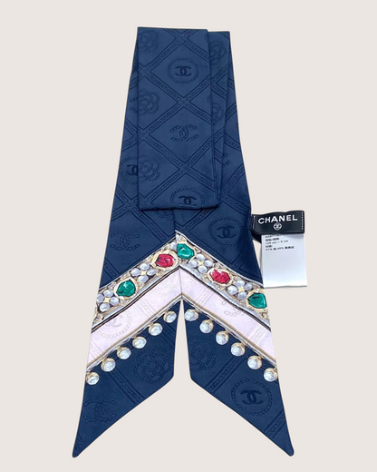 Chanel 26C Jewel Print Scarf