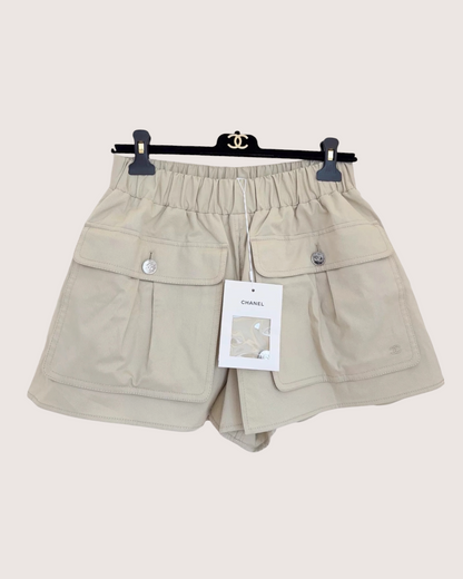 Chanel 26P Front-Pockets Shorts