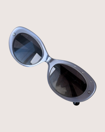 Chanel 25N Coco Neige Ski Sunglasses Grey, Black One Size