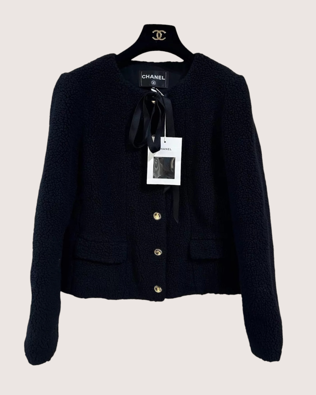 Chanel 24K Bow Wool Jacket