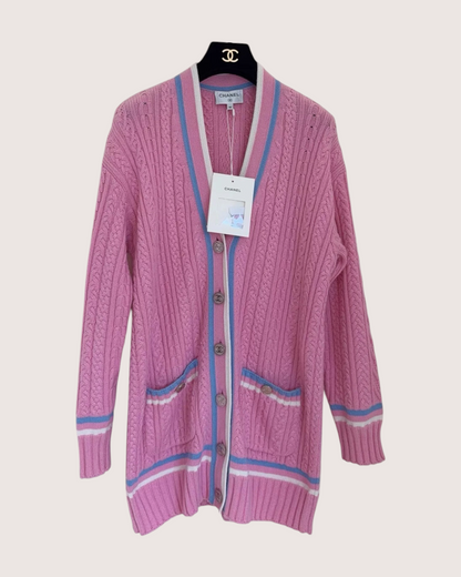 Chanel 23P Cashmere Long Cardigan