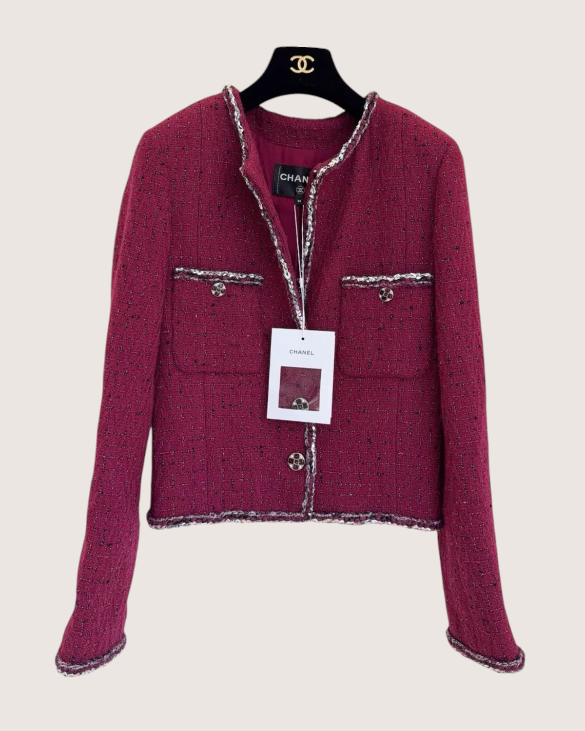 Chanel 22A Tweed Jacket