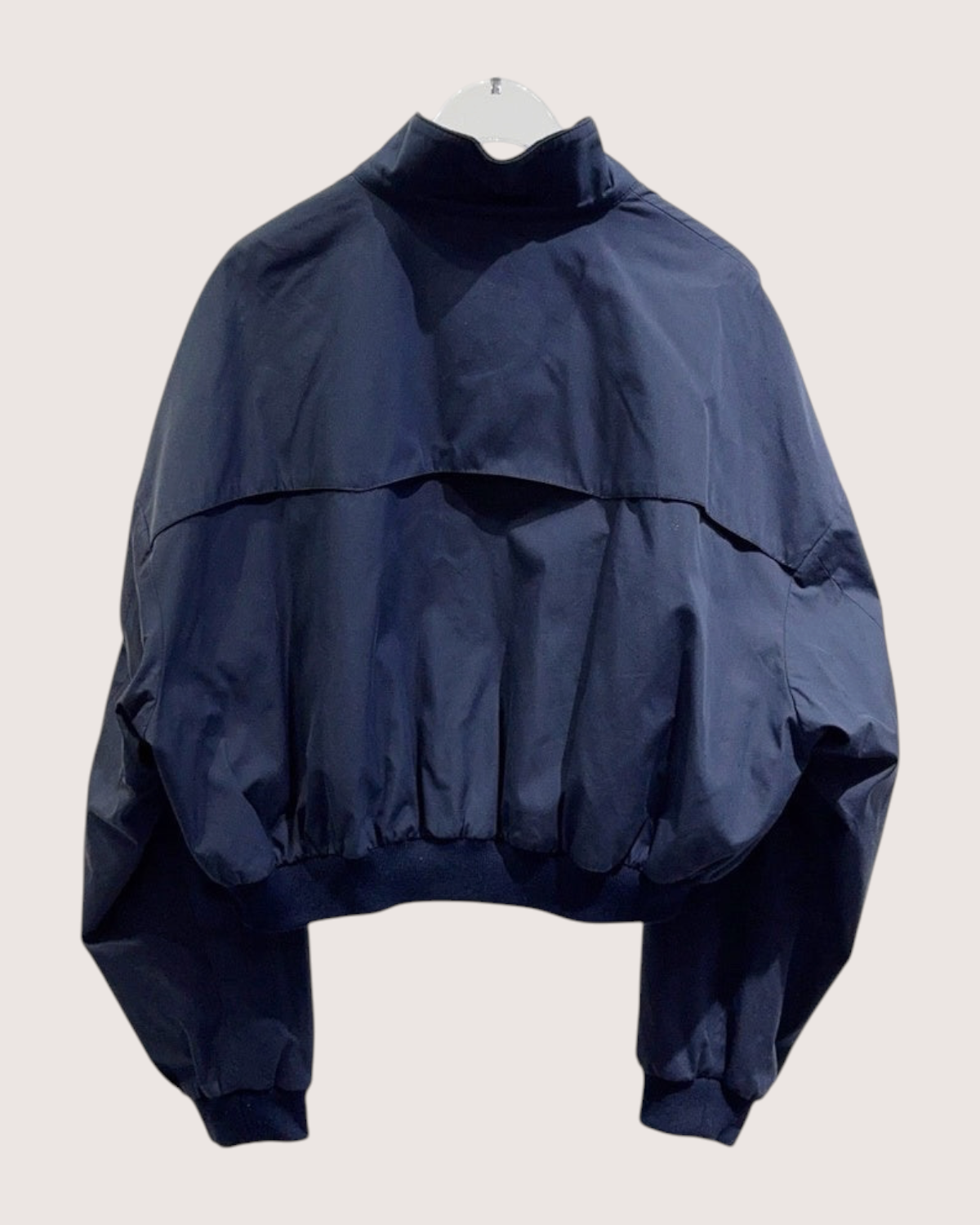 Miu Miu Plaid-Lined Jacket Navy, Green FR 34