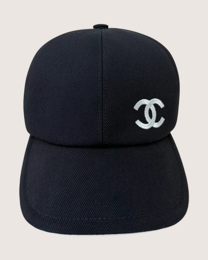 Chanel 25P CC Logo Hat Black One Size