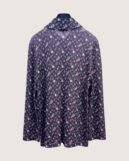 Chanel 24B Floral Jacket Pink, Black FR 34