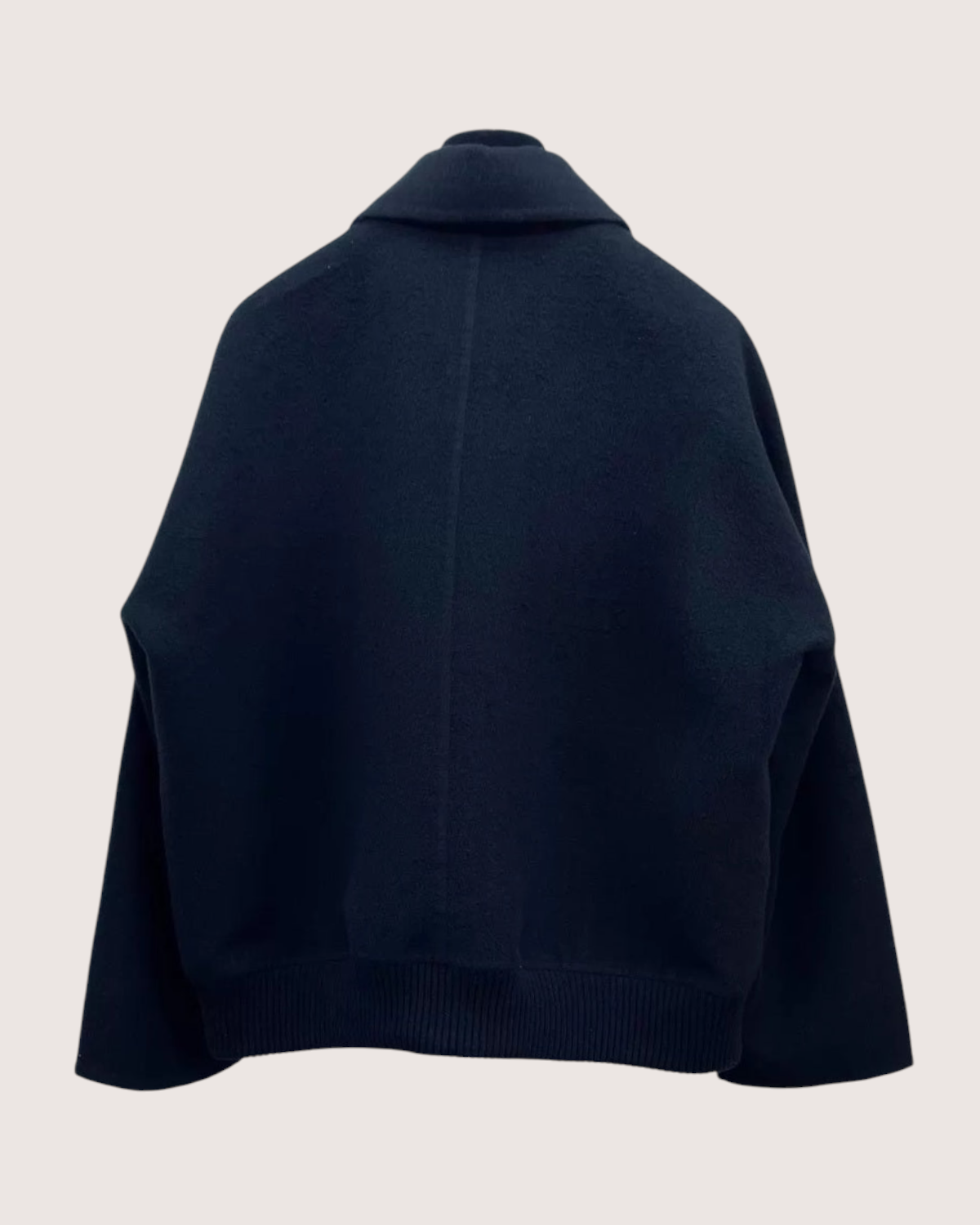 Hermès Hermes Cashmere Zip-Up Jacket Black FR 38