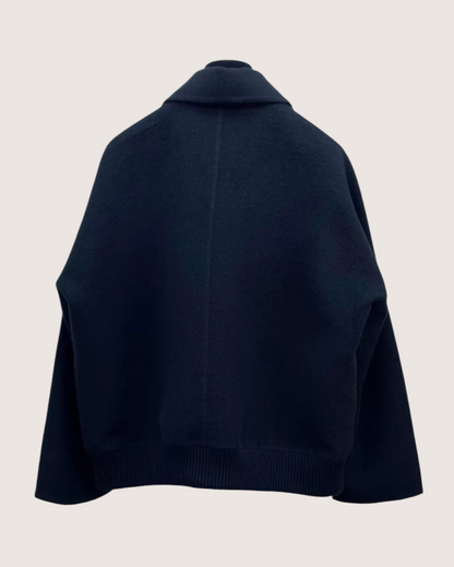 Hermès Hermes Cashmere Zip-Up Jacket Black FR 38