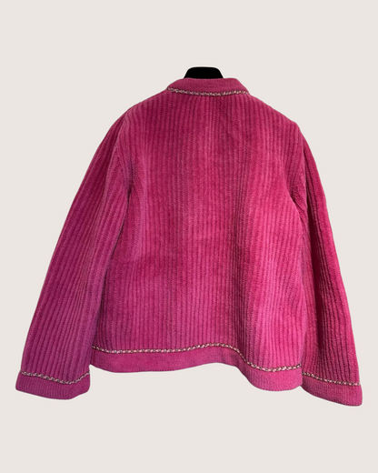 Chanel 22B Four-Pocket Chain-Trim Jacket