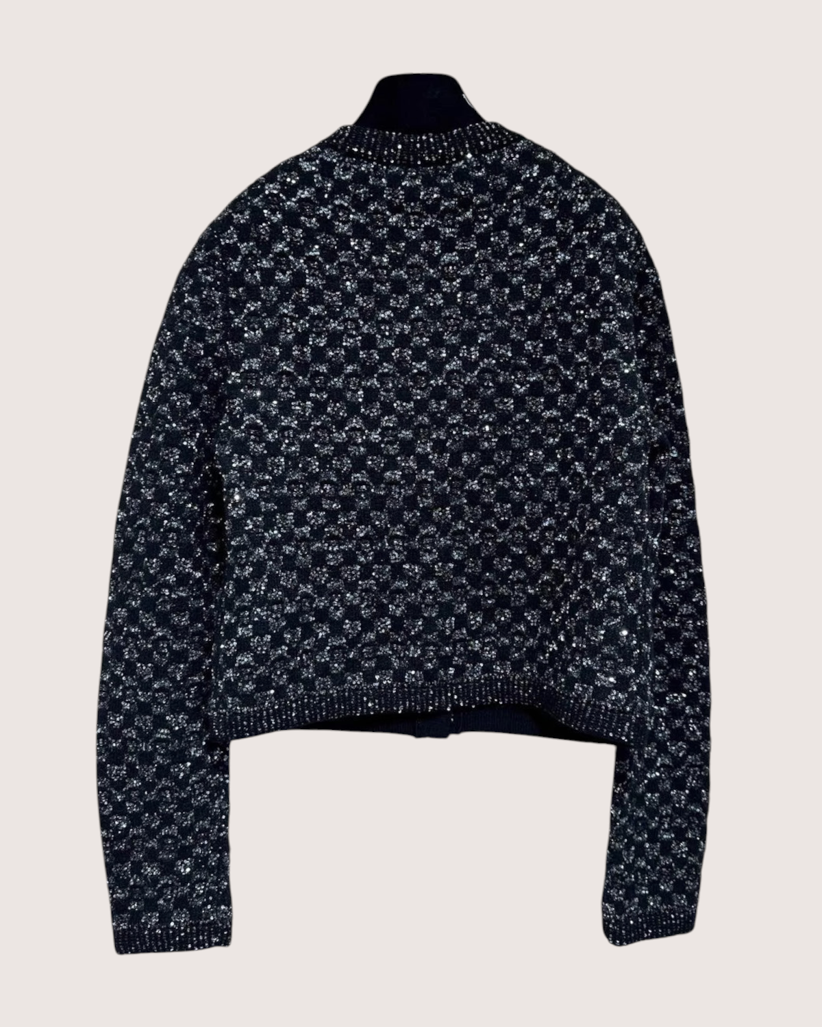 Chanel 23B Sequin Knit Cardigan - view 2