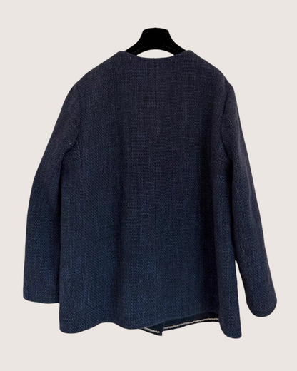 Chanel 21B Four-Pocket Tweed Jacket